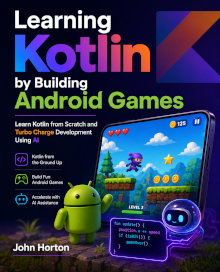 Learning Kotlin by Building Android Games book cover